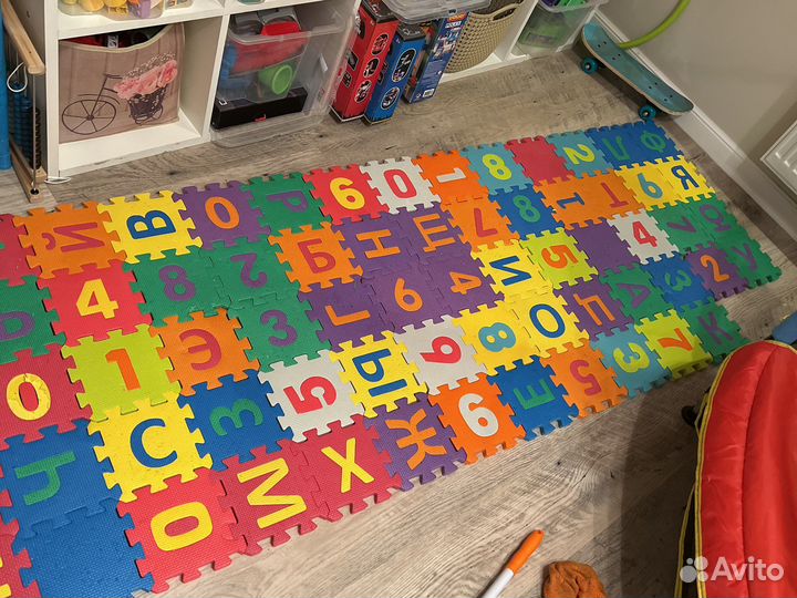 Коврик пазл из 3 наборов