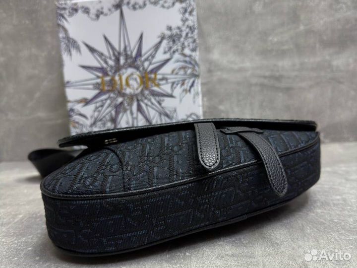 Сумка мужская Dior Saddle Jacquard