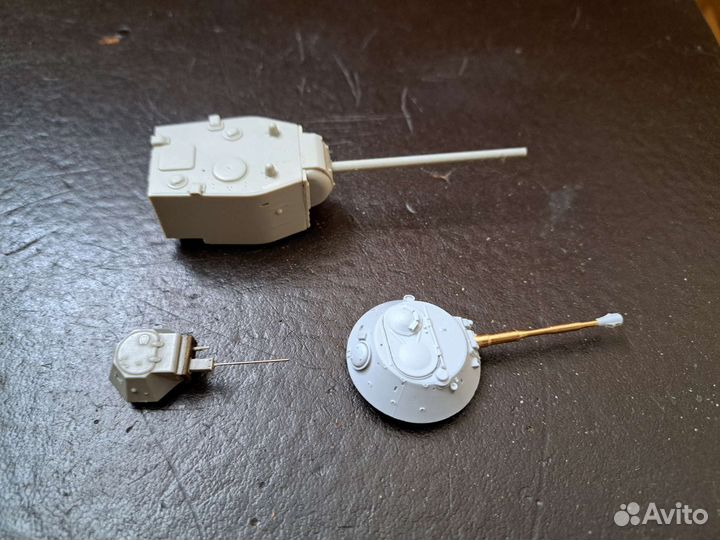 Башни танков в масштабе 1/72