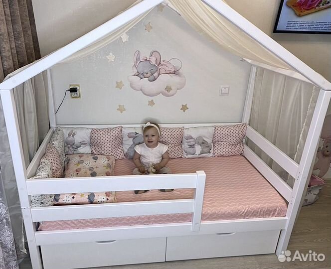 Кровать односпальная детская