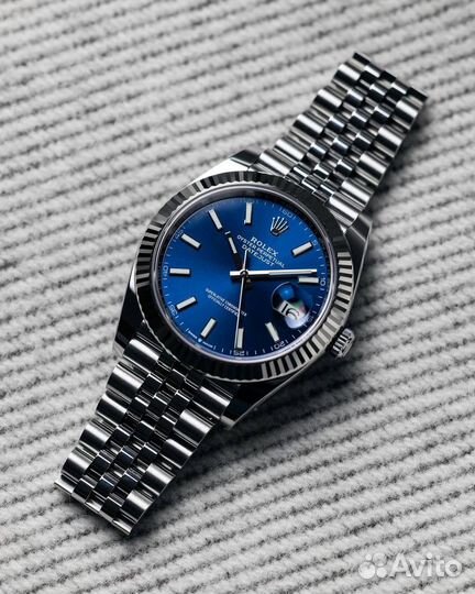 Часы Rolex datejust blue от Дональда Трампа