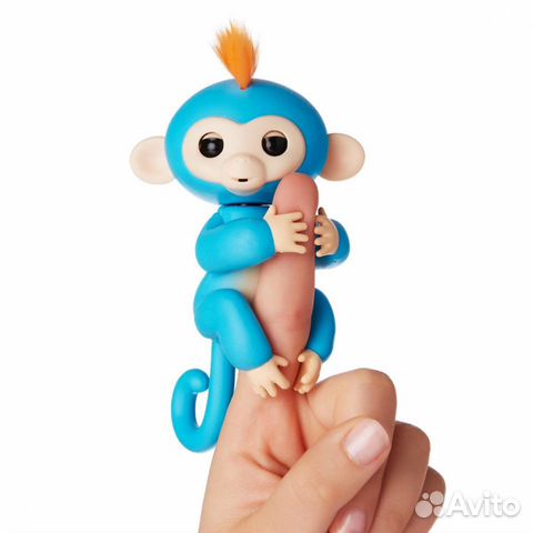 Обезьянка на палец fingerlings интерактивная