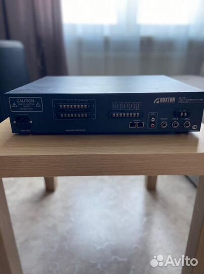 Настольный трансляционный усилитель roxton SX-480