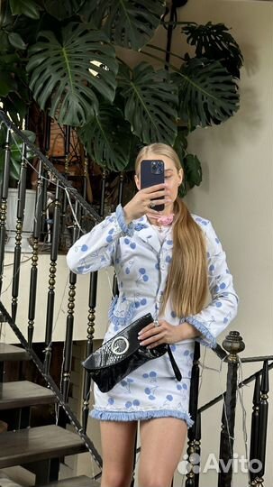 Сумка Guess клатч черный винтаж y2k