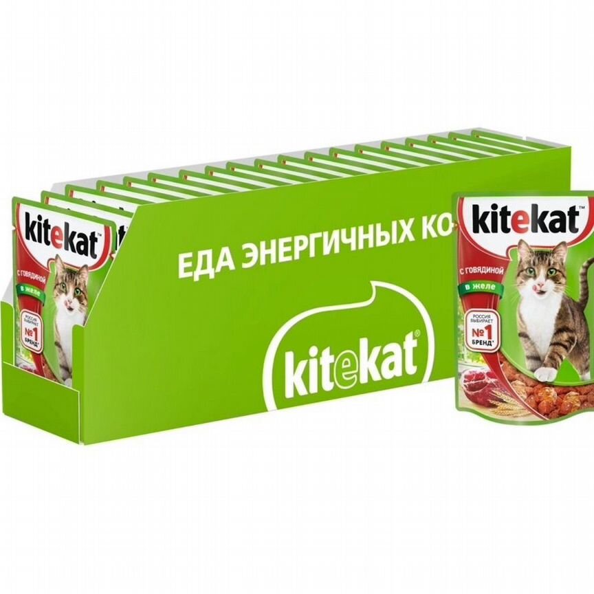 Kitekat влажный корм