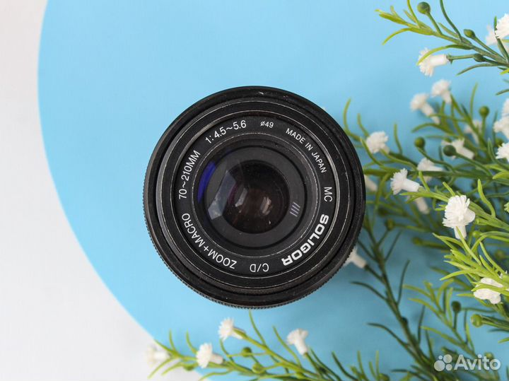 Дефект Soligor C/D 70-210mm f4.5-5.6 MC Nikon F