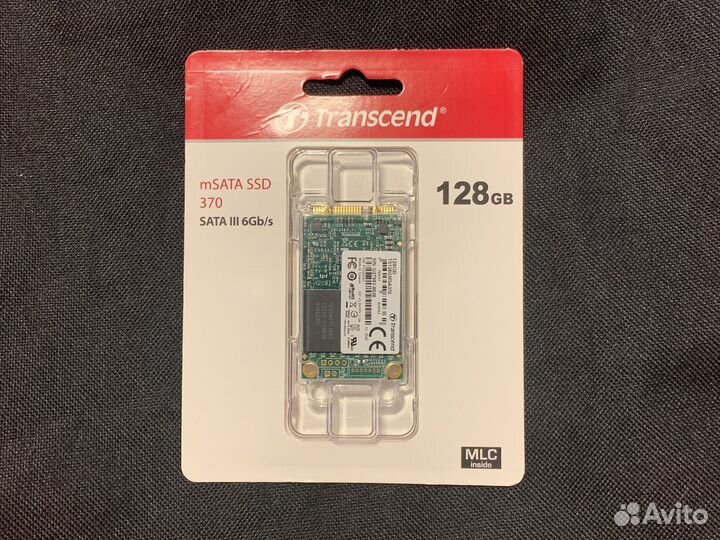 Transend msata ssd 370 128гб