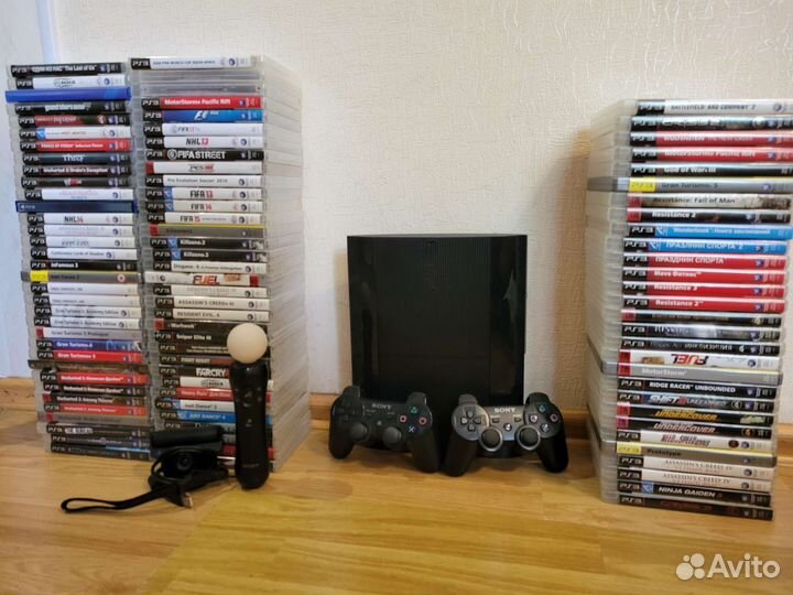 Sony PS3. 500gb. 200 игр