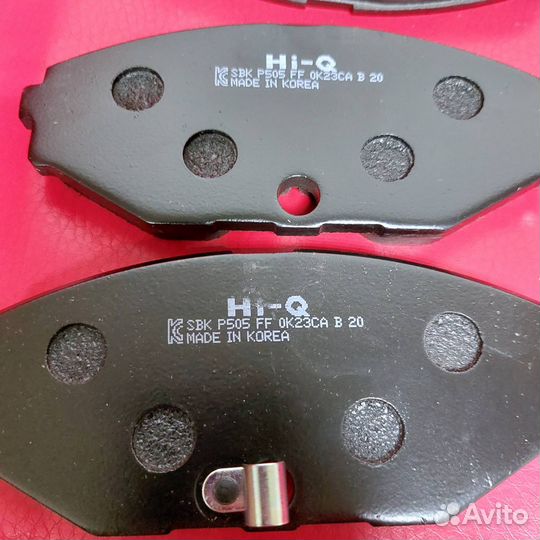 Ниссан, Инфинити колодки тормозные дисковые перед