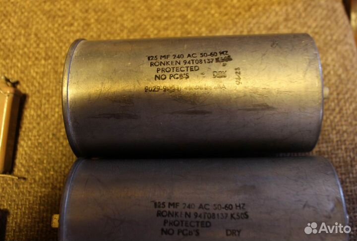 Конденсаторы Ronken 125 мкФ 240 В