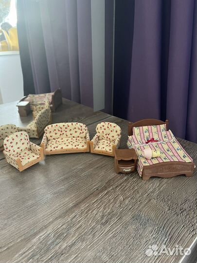 Sylvanian families мебель