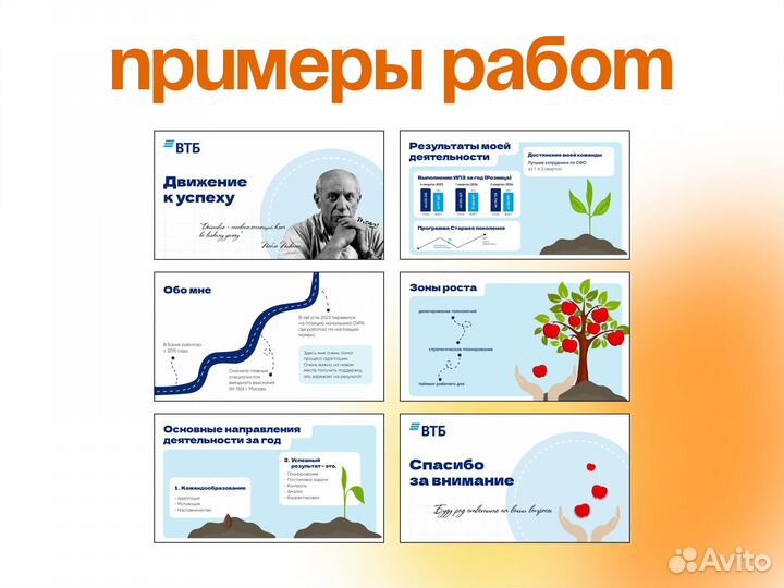 Создание презентации, разработка презентаций