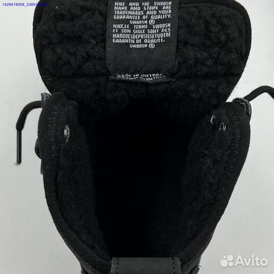 Кроссовки Nike Air Force 1 Duckboot (с мехом) (Арт.20746)