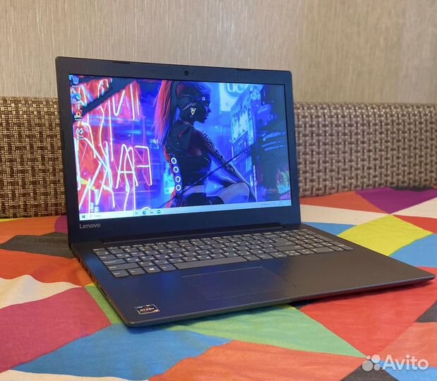 Мощный Lenovo Ryzen3, 12gb, SSD, 2 видеокарты