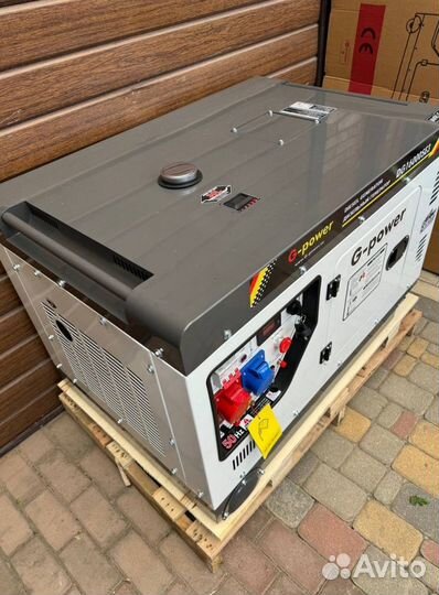 Генератор дизельный 12 кВт g-power
