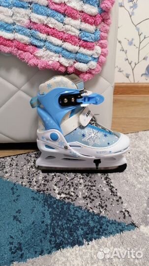 Коньки детские раздвижные 26-29