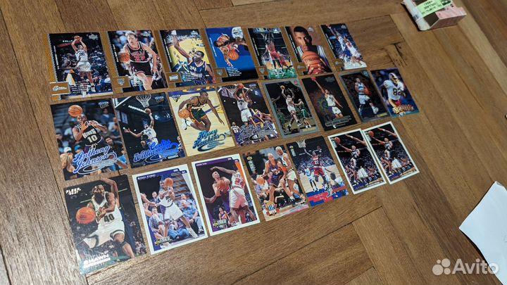 Баскетбольные бейсбольные карточки 58шт. коллекция