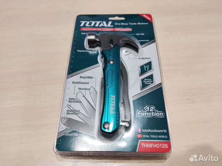 Мультитул Total 12 функций (Новый)