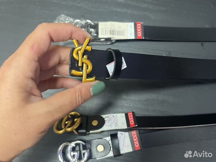 Ремни брендовые натуральная кожа