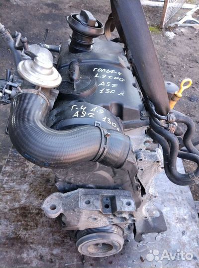 Двигатель фольксваген гольф-4. Дизель 1,9.ASZ