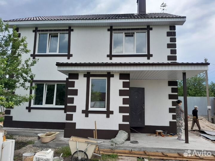 Мокрый фасад