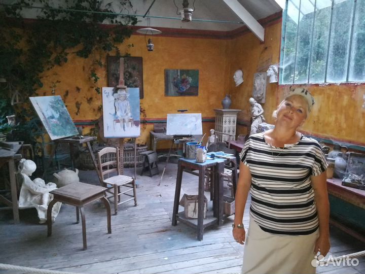 288 Подснежники и цикломены, кисти Анны Давыдченко