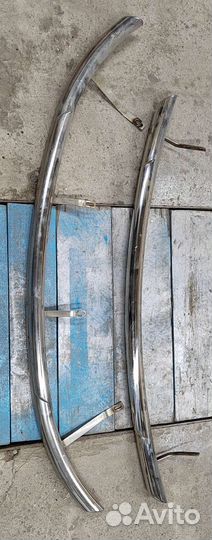 Защита переднего и заднего бампера. Хендай йх 35