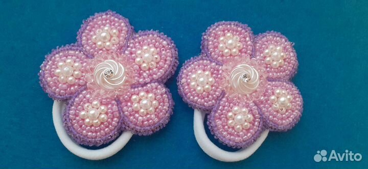 Резинки для волос ручной работы