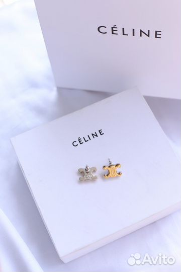 Серьги Celine