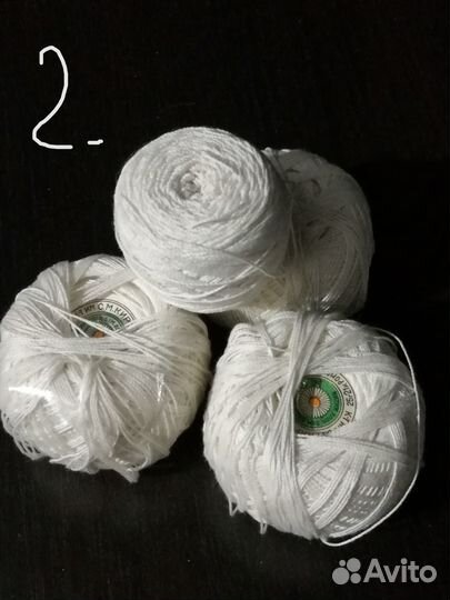 Нитки вязальные х/б 