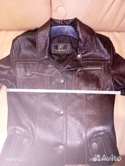 Куртка кожаная женская 44 размер
