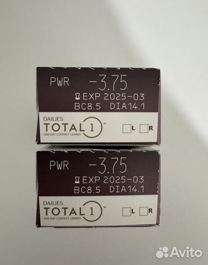Контактные линзы dailes total 1