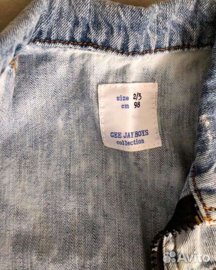Джинсовая жилетка и шорты gloria jeans новое