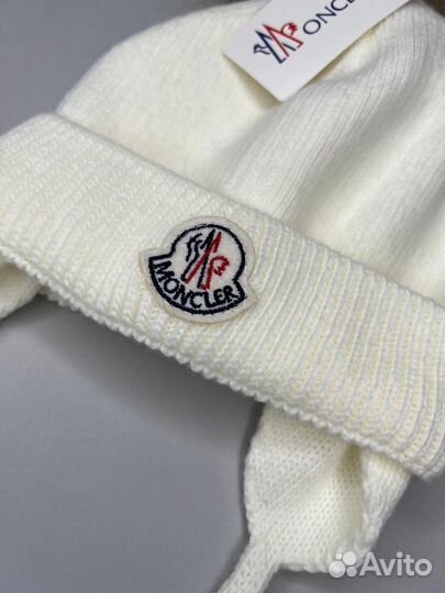 Комплект шапка и шарф утеплённый M.o.n.c.l.e.r