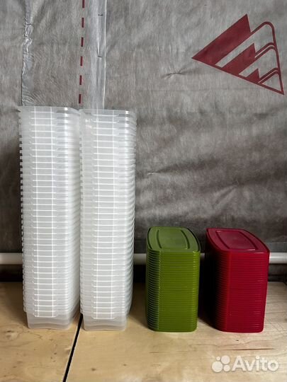 Контейнеры 0,7 л для свч 72шт