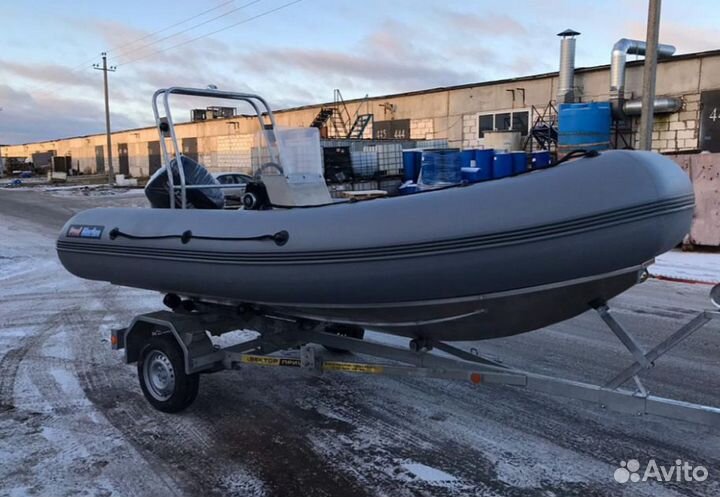 Лодка риб профмарин рм 450 RIB С ал. корпусом tob