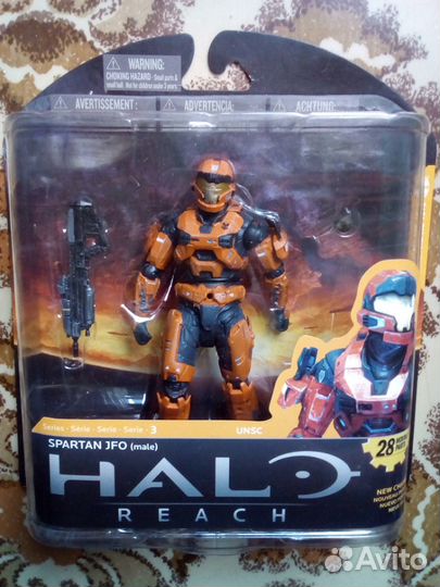 Фигурки Halo Spartan JFO и Spartan soldier