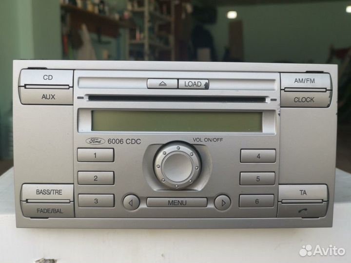 Автомагнитола ford 6006 CDC