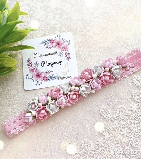 Повязки для малышек ручной работы