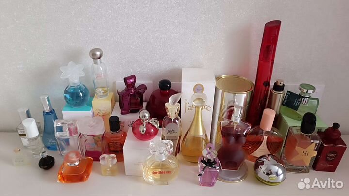 Винтажные духи и флаконы