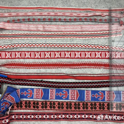 Тесьма советская из хлопка и вискозы