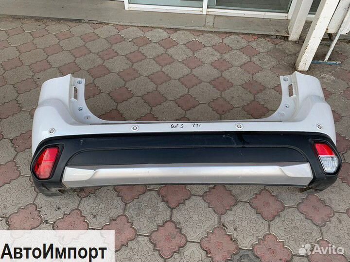 Задний бампер Митсубиси Аутлендер 3 2018 бу