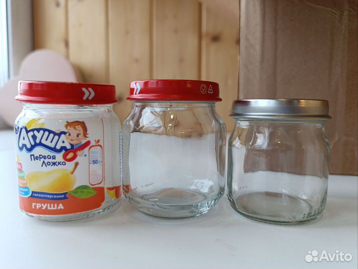 Баночки из под детского питания