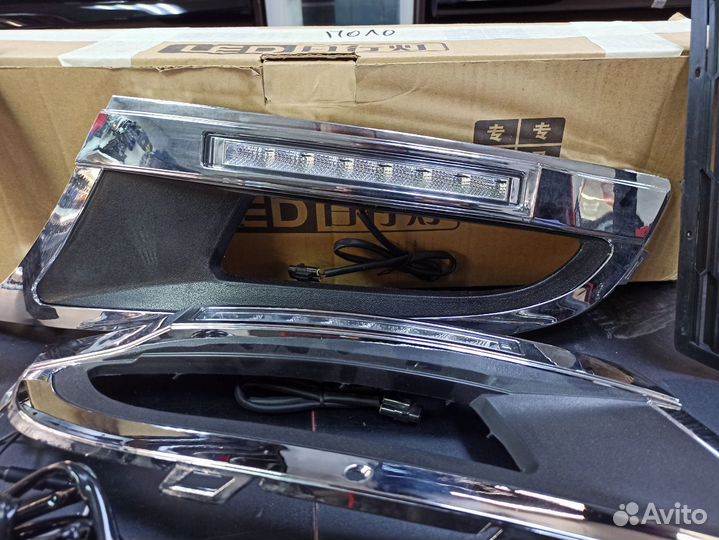 Заглушки птф с дхо VW Polo 2011