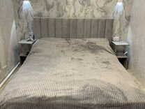 Кровать мягкая двухспальная с подъем мех
