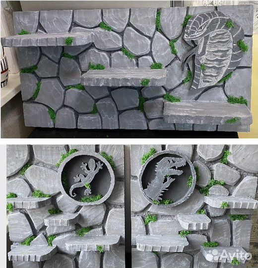 Декор в террариум