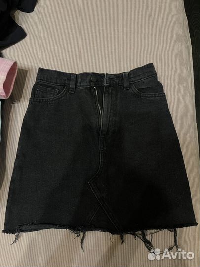 Юбка джинсовая