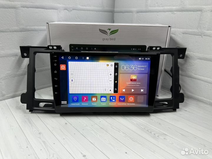 Магнитола андроид GrayBird Nissan Patrol 4/64