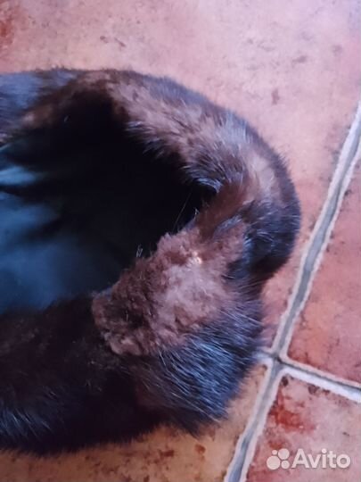 Шапка норковая женская