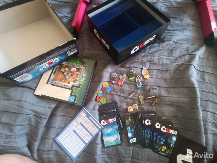 Настольные игры клуэдо cluedo